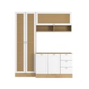 Ver imagem 2 de Armário de Cozinha Completo Ditália Denver s/ tampo Rv/Br D9