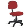 Cadeira Ágata Secretária Giratória Tecido Vermelho - 1