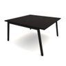 Mesa de Trabalho 2 Lugares Pre Pés Cavalete 1,40m F5 Cor:preto - 3