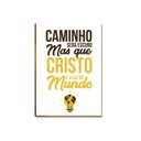 Ver imagem 5 de Kit 2 Placas Mdf Deixa Deus Colorir Sua Vida Decoração Fe22