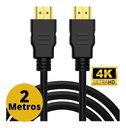 Ver imagem 4 de Cabo Hdmi 2m 2.0 19 Pinos Ethernet 3d 2 Metros 4k Ultra Hd