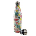 Ver imagem 1 de Garrafa Termica Estampa Frutas Flores 500ml Inox Floral Florido Trabalho Dia a Dia Corrida Caminhada