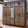 Guarda-roupa Casal Campo Grande 10 Portas 4 Gavetas com Espelho Imbuia - Rodmoveis - 1