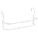 Ver imagem 3 de Suporte Toalha Box Alumínio Inox Branco 5/8 - 24x20x60cm