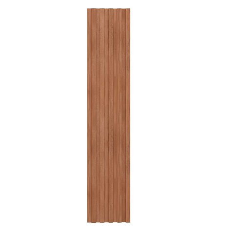 Painel Ripado Decorativo 50cm x 230cm para Sala ou Cozinha Cor:Nogal