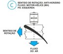 Ver imagem 4 de Hélice para Exaustor Diam. 270mm c/6 Pás em Nylon Preto 40° - 11mm - A