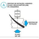 Ver imagem 2 de Hélice para Exaustor Diam. 270mm c/6 Pás em Nylon Preto 40° - 11mm - A