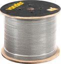 Ver imagem 1 de Cabo de Aço Af 1/16" Alma de Fibra 6x7 Galv C/ 100m Vonder
