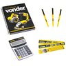 Kit Orçamentista Caderno, 3 Canetas , Calculadora E Régua - 1