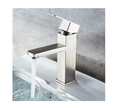 Ver imagem 3 de Torneira Misturador Monocomando Banheiro Lavabo Inox 304 Prata - Brinovar