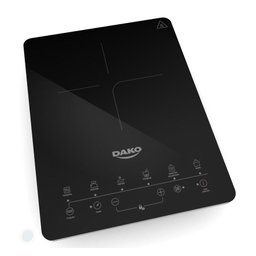 Cooktop de Indução Dako Portátil 1 Boca Preto 220v - 4