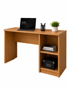 Ver imagem 7 de Escrivaninha Multifuncional 108cm com Nichos Laterais Home Office Cava - Nature