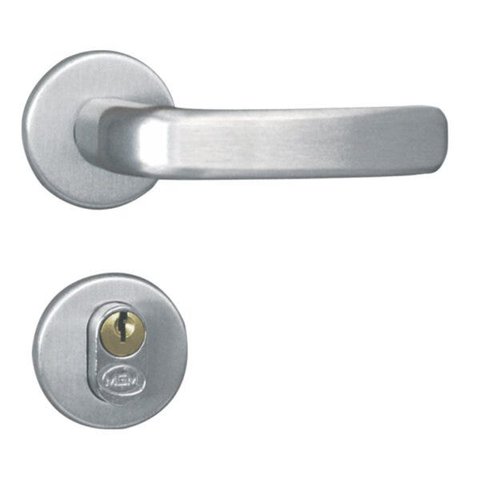 Fechadura Externa Roseta Aço MGM Stilo