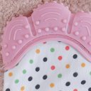 Ver imagem 4 de Mordedor Luvinha para Bebê Silicone e Poliéster Rosa