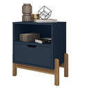 Ver imagem 2 de Mesa de Cabeceira Antares Azul Cobalto - Casa D