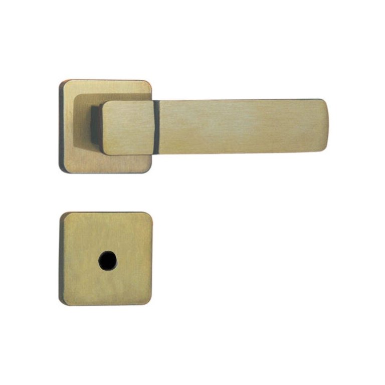 Fechadura para Banheiro Roseta Aço 40mm MGM Capri