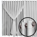 Ver imagem 5 de cortina blackout corta luz veneza 6,00 x 2,60 c/voal branco
