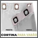 Ver imagem 6 de cortina blackout corta luz veneza 6,00 x 2,60 c/voal branco