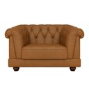 Ver imagem 6 de Conjunto Chesterfield Sofá 2 Lugares e Poltrona Helena em Tecido Sintético com Captonê