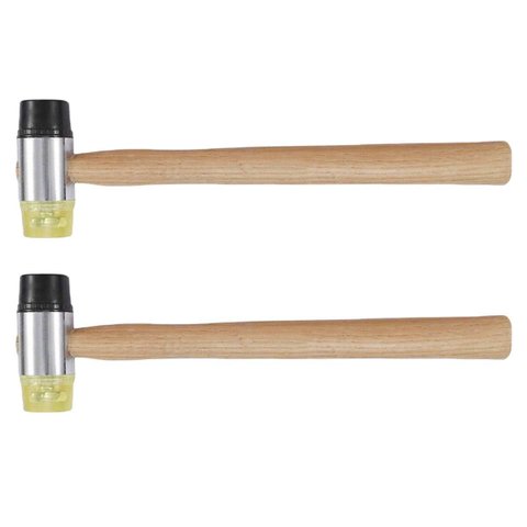 Martelo Luthier Intercambiavel Cabo Madeira Kit 2 Uni Montagem Manutençao Artesanato Reparo Moveis C