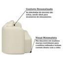 Ver imagem 7 de Sofá Living Orgânico Curvo 3 Lugares 200cm Castries Yescasa