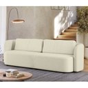 Ver imagem 1 de Sofá Living Orgânico Curvo 3 Lugares 200cm Castries Yescasa