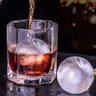 Forma Gelo Bola Esfera Grande Silicone 4 em 1 Gigante Whisky Drinks com Funil Frutas Bar Festa - 4
