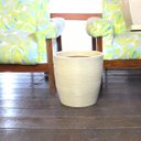 Ver imagem 2 de Vaso Planta 30x30 Oval Moderno Polietileno - BEGE CASTANHA 012