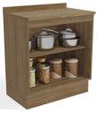 Ver imagem 2 de Armário de Cozinha Balcão 2 Portas 80cm com Tampo M623 Botanic Kappesberg