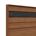 Ver imagem 4 de Cabeceira para Cama de Casal Itália MDF 165x106,8cm Itaúba Âmbar/Reali ITA16
