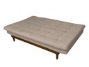 Ver imagem 4 de Sofá Cama Dubai Linho Espuma D33 3 Lugares Sala Confortável Bege 201 Império