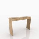 Ver imagem 2 de Aparador 1 Gaveta Linea Espresso Móveis