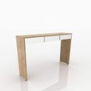 Ver imagem 2 de Aparador 1 Gaveta Linea Espresso Móveis