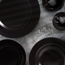 Ver imagem 3 de JOGO COM 6 BOWLS PRETO ACETINADO ALLEANZA 1°LINHA