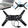 Cooler Base Dobrável para Computador Notebook Laptop - 9