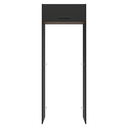 Ver imagem 6 de Porta-Geladeira 83 cm 1 Porta Basculante Preto/Rustic/Preto Agata Madesa
