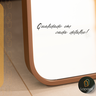 Espelho Oval de Base Reta Corpo Inteiro Moldura Alumínio Dourado Luxo 150x60 Cm C/suporte de Chão - 13