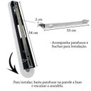 Ver imagem 7 de Arandela Linear Acrilico Borda Luminosa 60 Cm Led Lup98