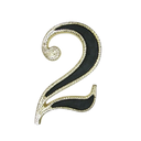 Ver imagem 5 de Número residencial, KIT 5 PEÇAS, algarismo residência, fundido  alumínio, não amassa, enferruja