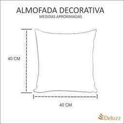 Almofada Decorativa 40 X 40Cm Moto Na Estrada - 2