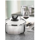 Ver imagem 4 de Jogo de Panelas Tramontina Solar Baquelite em Aço Inox com Fundo Triplo e Cabos e Alças de Baquelite