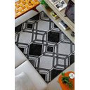 Ver imagem 1 de Tapete Sala Escritório 2,00 x2,50 Antiderrapante Preto A-111