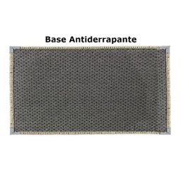 Tapete Sala Escritório 2,00 x2,50 Antiderrapante Preto A-111 - 2