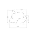 Ver mais imagens de Poltrona Colo Giratória Feeling Estofados