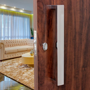 Ver imagem 6 de Puxador Inox Polido Luxo U Quadrado 1,2 Metro Todas Portas