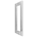 Ver imagem 2 de Puxador Inox Polido Luxo U Quadrado 1,2 Metro Todas Portas