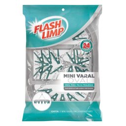 Mini Varal Oval Flash Lav6803 Cor:verde Água - 2