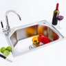 Kit Cuba em Inox para Cozinha - Linha Diamond - Lms-fsh-659-s - 1