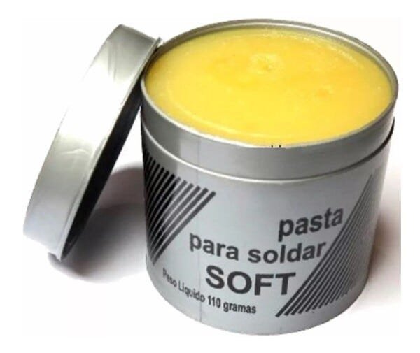 Kit Ferro de Solda Com Tubete Estanho + Pasta de Solda - 127V 60W - 3