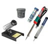 Kit Ferro de Solda + Suporte + Sugador + solda fio + Pasta - 220V 60W - 6